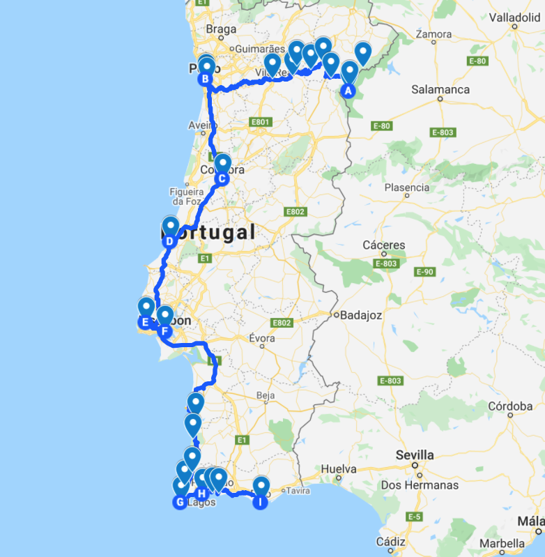 Road trip Portugal — Nomads Road Trips EN